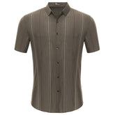 Fearless Finesse Short-Sleeve Shirt KHAKI
